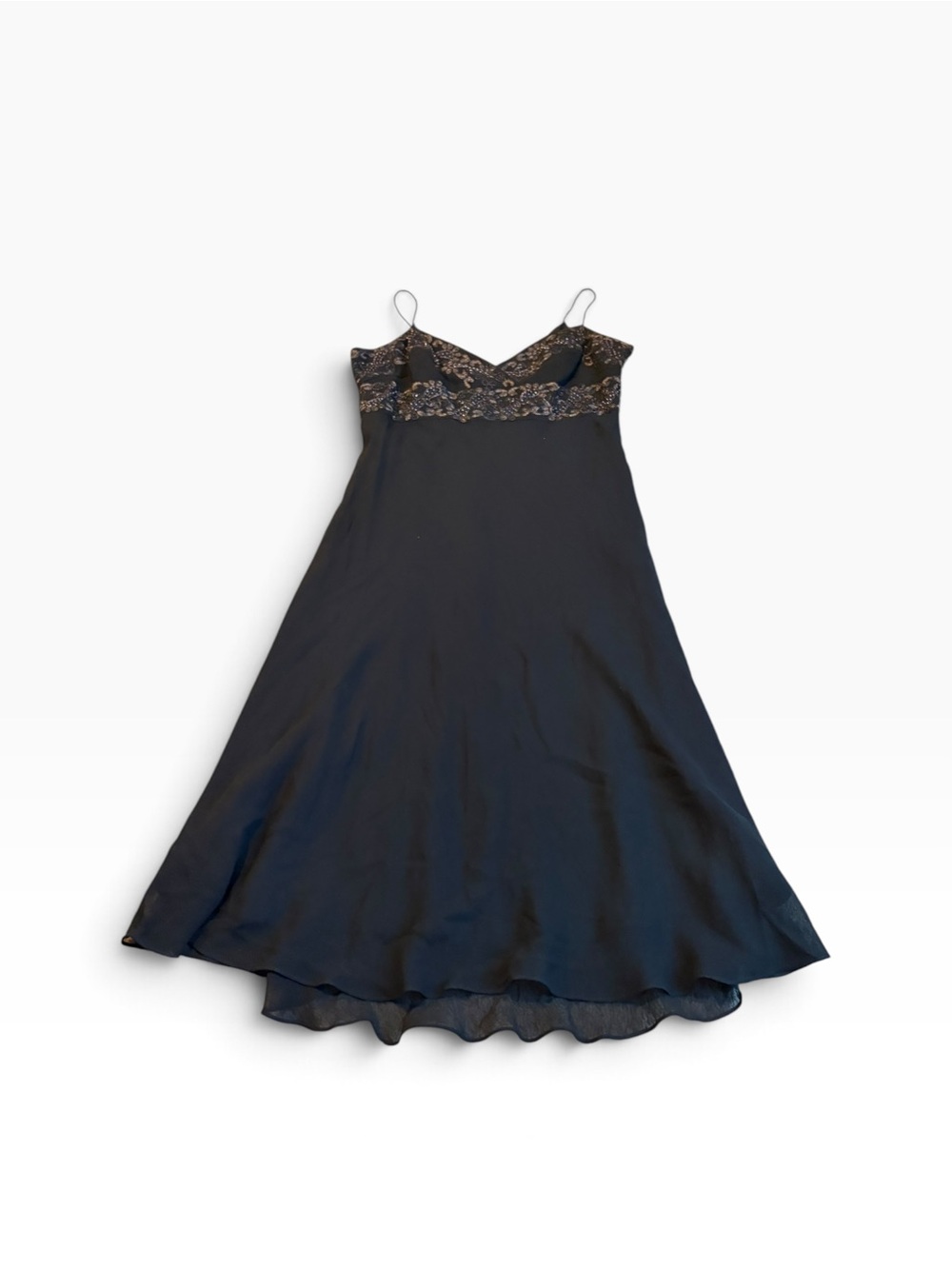 JONES NEW YORK vintage beaded silk dress